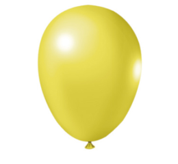 BALAO LISO 65 C/50 AMARELO